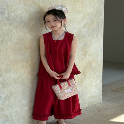 Elegant Baby Girl Tops & Pants Set