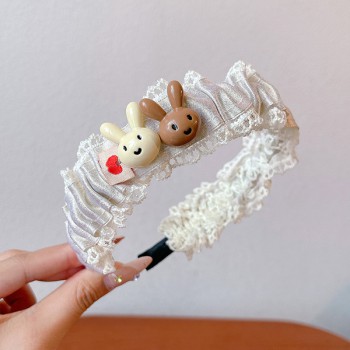 Off-White Lace Bunny